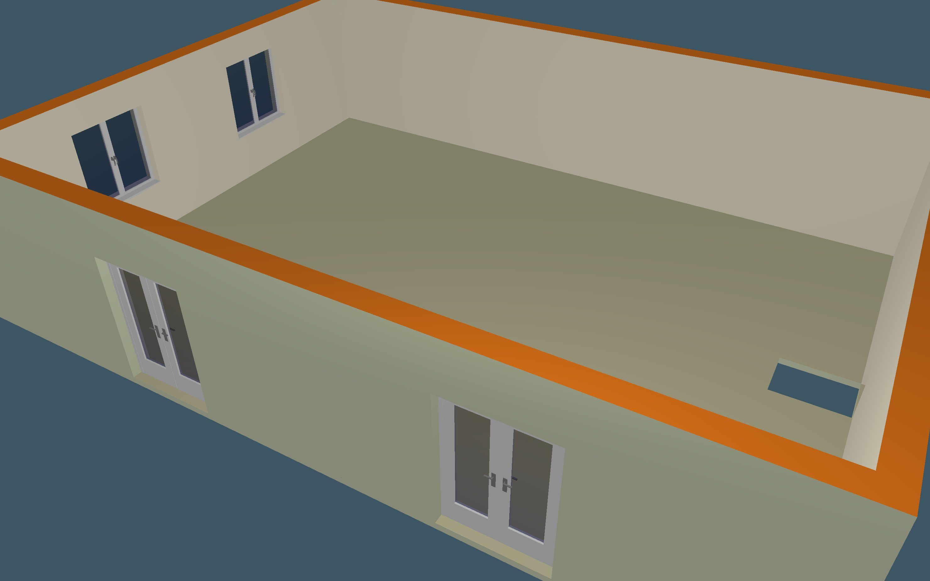 Ansicht Gesch�ftsbereich Holzlager