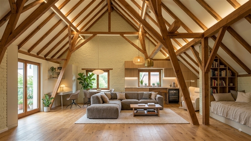 ASS17 Gesch�ft Altes Holzlager renoviert